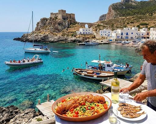 Marettimo in barca - L'isola sacra tra grotte e trekking